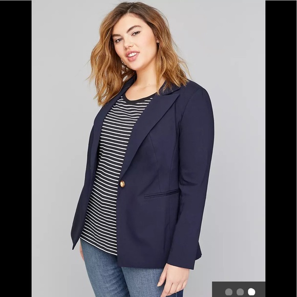 🫐🆕LB Navy blue blazer - Picture 3 of 4